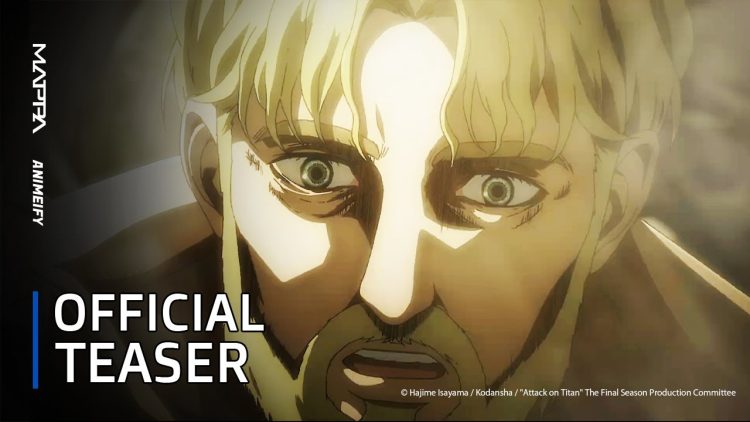 Attack on Titan Final Season Part 2 (2022) – Official Teaser Trailer